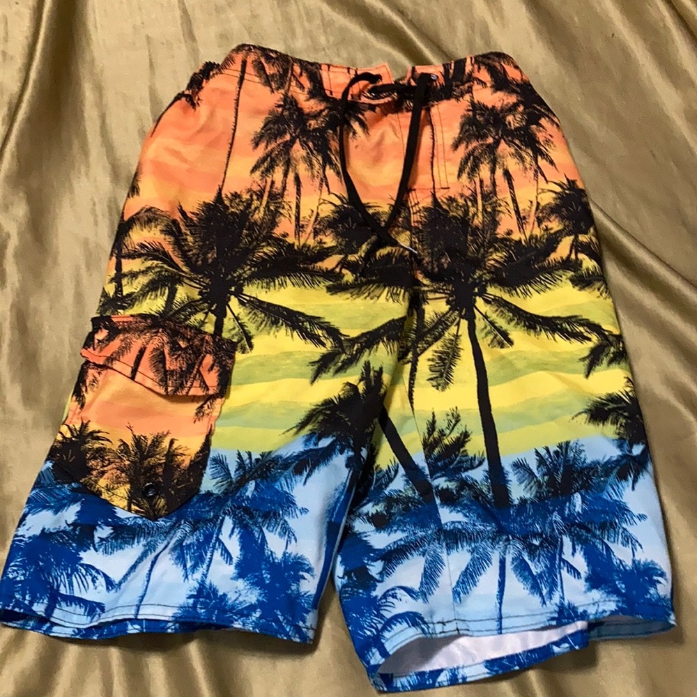 Hang Ten Boys Swim Trunks Medium.